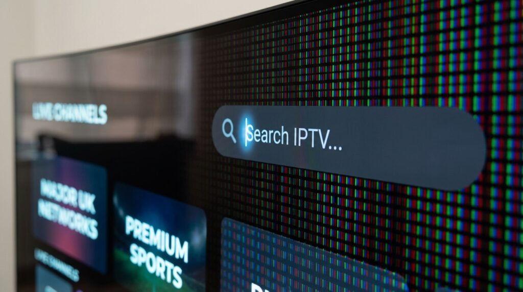 Simple and clean user interface (UI) as a key feature of an iptv app