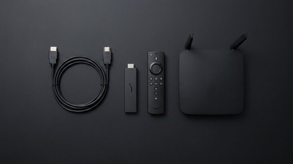Amazon Firestick and remote setup required for TiviMate IPTV Player installation