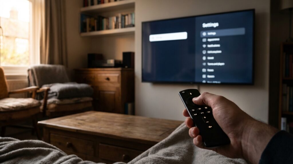 Troubleshooting IPTV buffering issues on a Smart TV in the UK