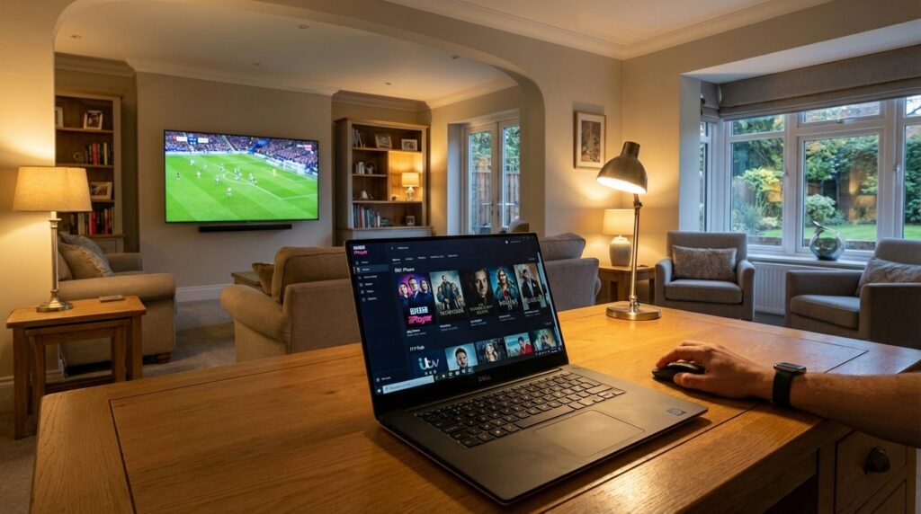Using a professional IPTV player on a Windows laptop and Smart TV simultaneously