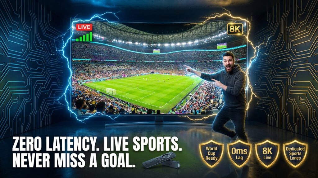 Bamo TV 8K Server Live Sports Streaming – Zero Latency World Cup Coverage in 8K