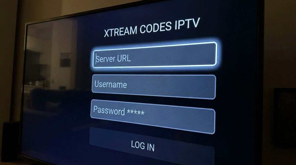 Connecting IPTV provider using Xtream Codes on TiviMate.