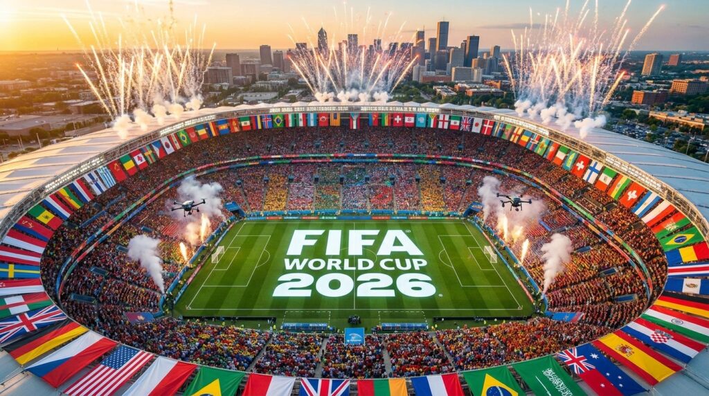 FIFA World Cup 2026 stadium with 48 nations – the biggest tournament in history