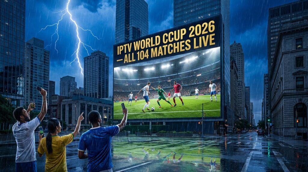 IPTV World Cup 2026 live streaming all 104 matches on Firestick with zero buffering in 4K and 8K quality