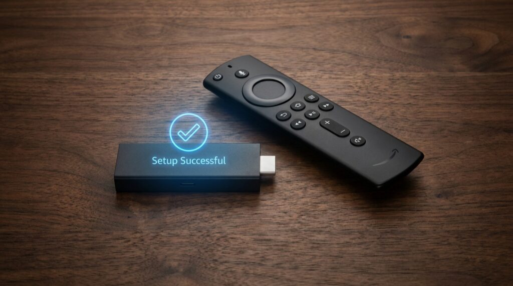 Step-by-step setup of IPTV on an Amazon Firestick for UK users.
