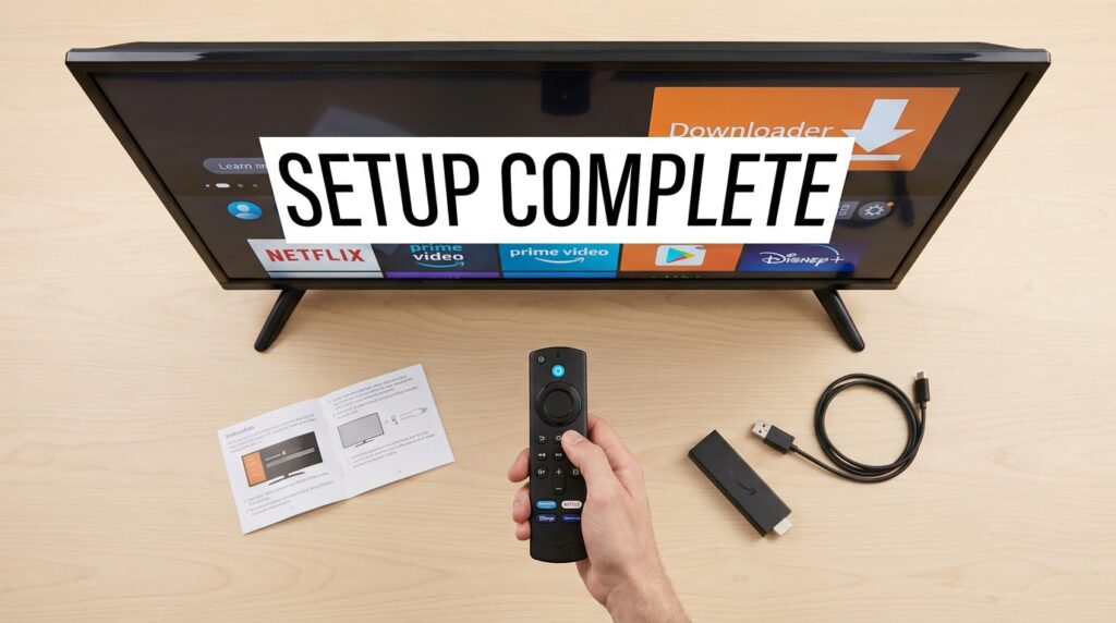 Step-by-step visual guide on how to setup IPTV on Firestick.