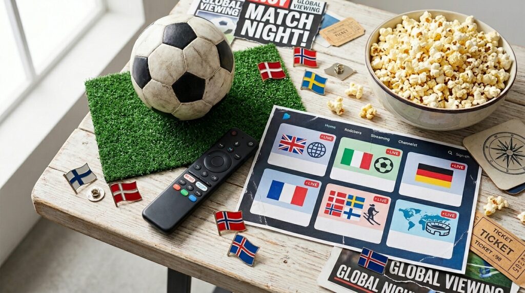 Best IPTV service content including sports, Nordic channels and international programming
