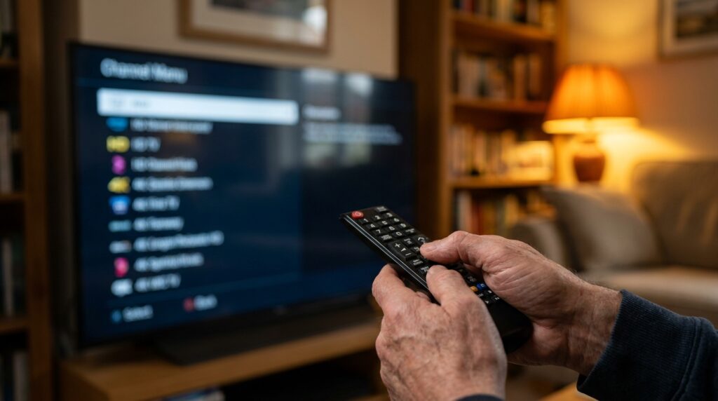 Comparison of elite IPTV service dashboards for Finland 2026 on widescreen monitors